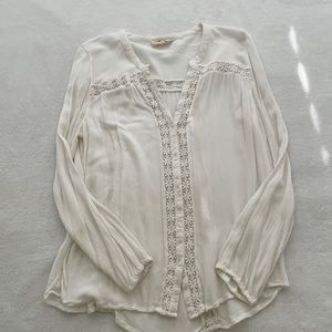 Bohemian cream color top